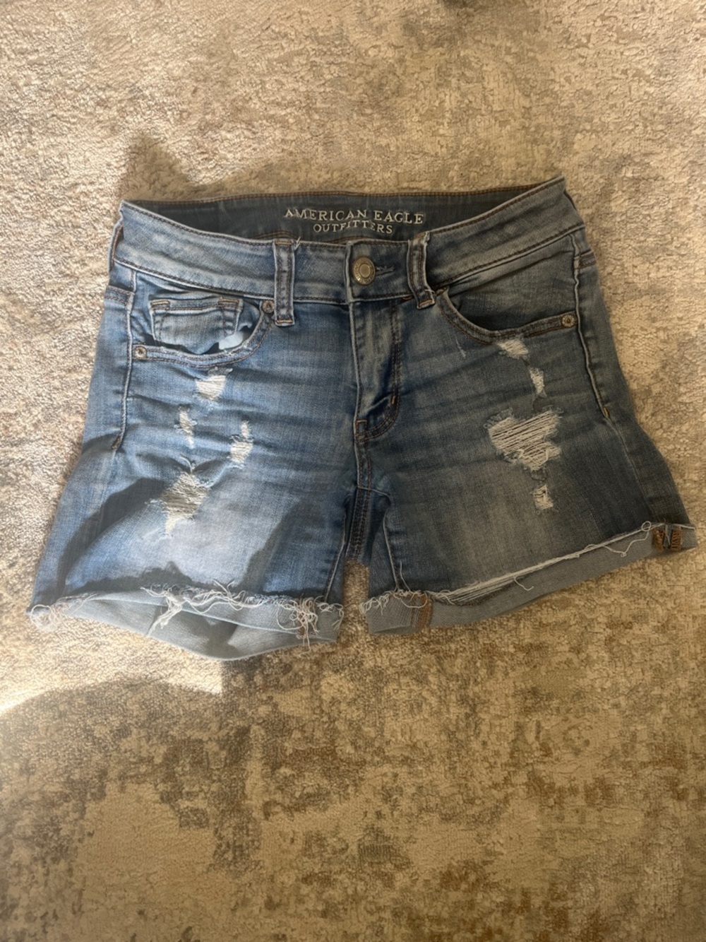 American Eagle Low rise Jean Shorts